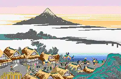 甲州伊沢暁-葛飾北斎-