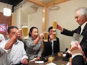 パソコン教室懇親会の様子1