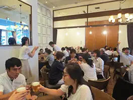 パソコン教室懇親会の様子