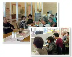 パソコン教室ホエールの休憩中・授業中