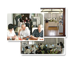 休憩中・入口・樹超中